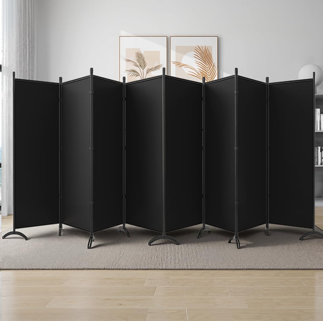 Partition Screen Divider - 룸 디바이더-접이식 프라이버시 스크린, 6피트 파티션