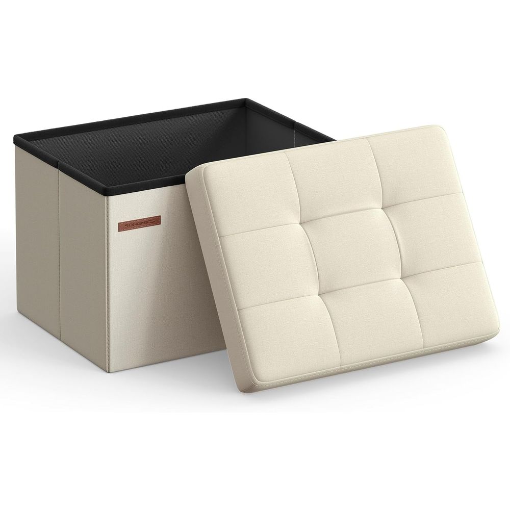 컴팩트한 수납 오토만, 발 받침대, 12.2 x 16. - Office Stool 리뷰 및 가격