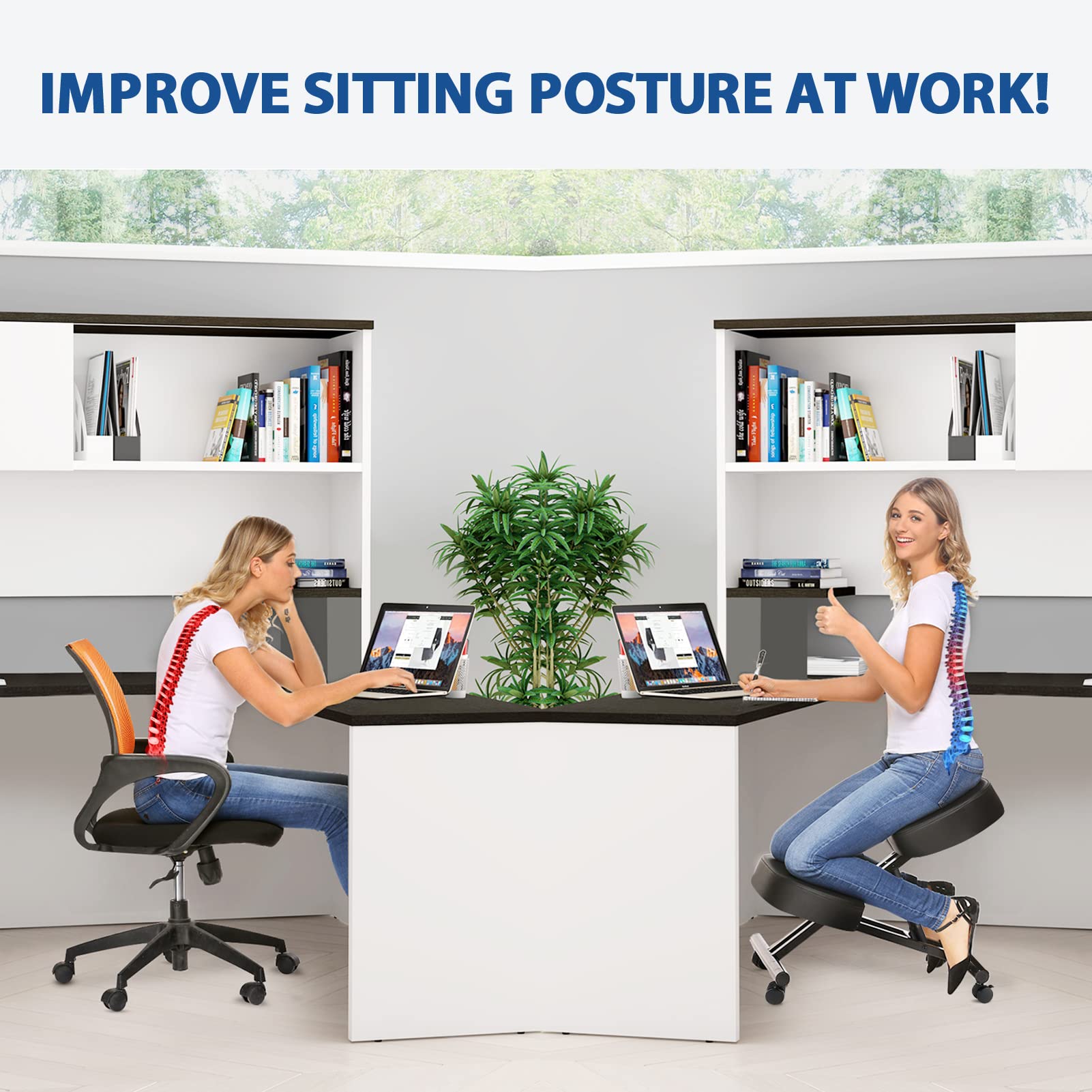 사무실용 인체공학적 무릎꿇이 의자, 가정 및 사무실용  - Office Stool 리뷰 및 가격