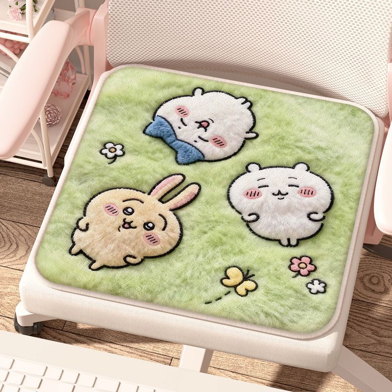 치이카와 만화 캐릭터가 그려진 귀여운 부드러운 쿠션,  - Office Chair Cushion 리뷰 및 가격