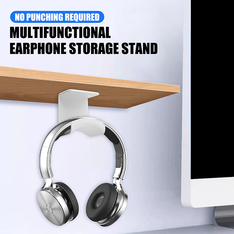 범용 헤드폰 스탠드 접착식 플라스틱 벽걸이형 헤드셋 거 - Standing Desk 리뷰 및 가격