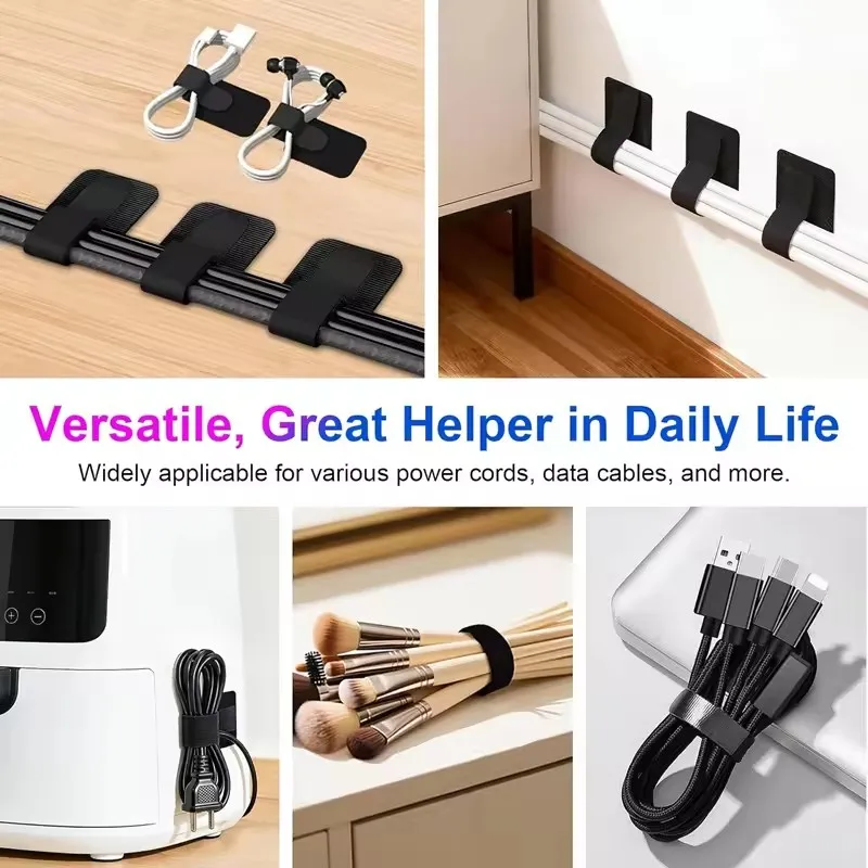 4-40 세트: 책상 아래 케이블 정리용 와이어 홀더, - Desk Organizer 리뷰 및 가격