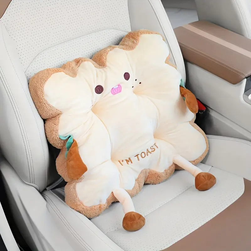 1 PC 자동차 요추 지원 귀여운 토스트 쿠션 엉덩이  - Office Chair Cushion 리뷰 및 가격