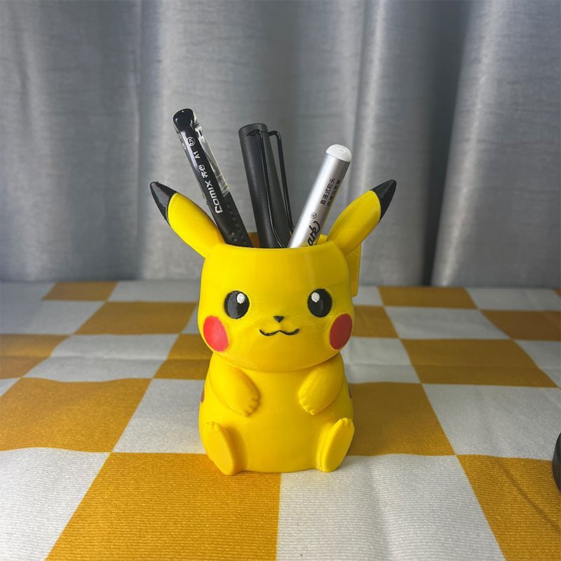 포켓몬 연필꽂이 모양의 수납함, 귀여운 만화풍 데스크탑 - Desk Organizer 리뷰 및 가격