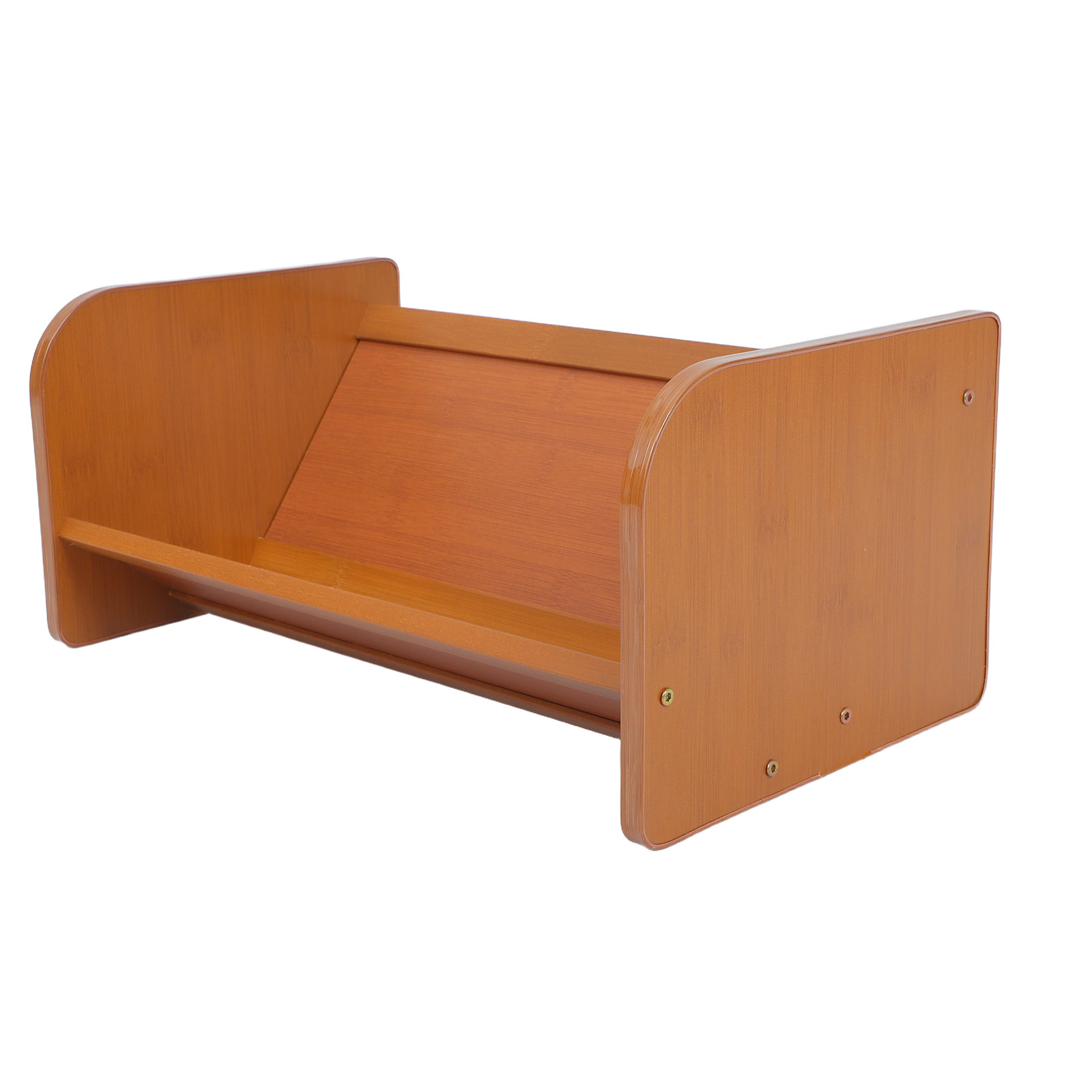 대나무 소재의 LP 레코드 보관함, 파일 정리함, 책상 - Desk Organizer 리뷰 및 가격