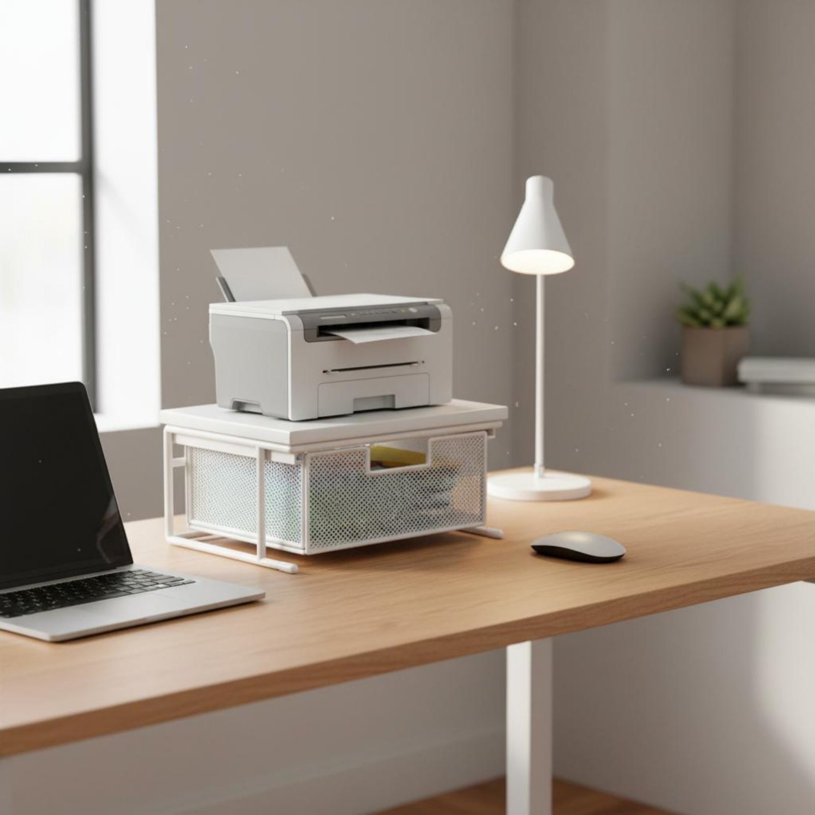 서랍이 있는 프린터 스탠드 다용도 데스크탑 프린터 스탠 - Printer Stand 리뷰 및 가격