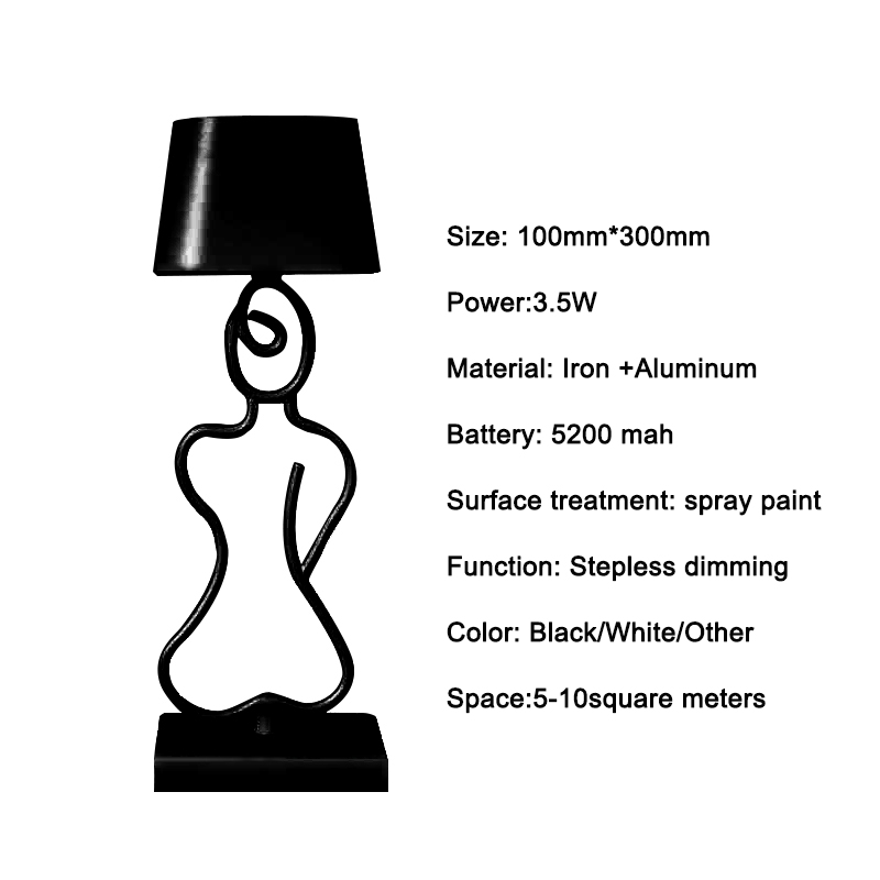 드롭쉬핑 모던 충전식 무선 알루미늄 합금 배터리 터치  - Desk Lamp 리뷰 및 가격